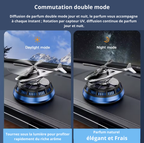 Diffuseur d'arômes rotatif pour voiture – Design hélicoptère.