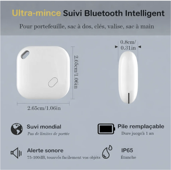 TrackSafe-Anti-Perte — Mini Traceur GPS Intelligent