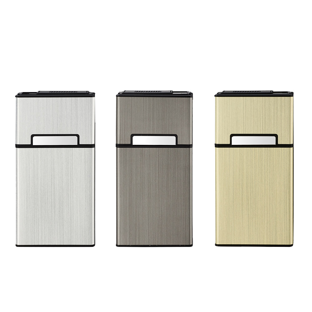 Étui à Cigarettes 2 en 1 avec Allume-Cigare Intégré - Rechargeable