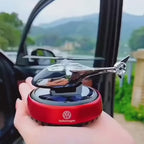 Diffuseur d'arômes rotatif pour voiture – Design hélicoptère.